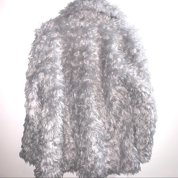 AVEC LES FILLES Notch Collar Curly Jacket - Picture 6 of 6